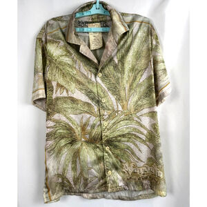 NWT Verdette NewYork le passion short sleeve shirt Sz S designer Beach soft $140